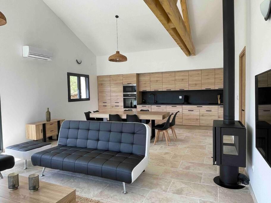 Villa 8Pers Au Calme Avec Superbe Vue Barbecue Wifi La Panouse  外观 照片